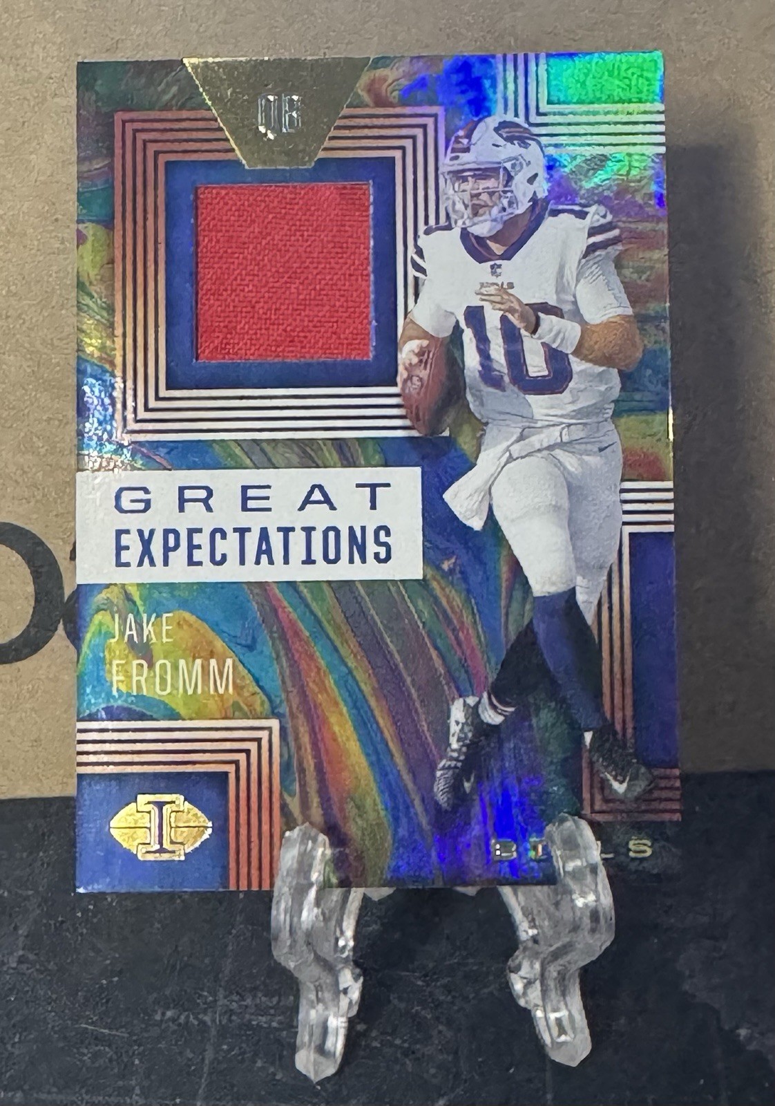 Jake Fromm Panini Illusions Great Expectations Relics #GE6 Base