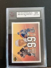 1991/92 UPPER DECK UD NHL HOCKEY CARD #38 WAYNE GRETZKY 99 KSA 10 GEM MINT 91/92