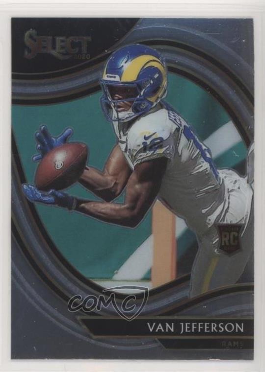 2020 Panini Select Field Level Van Jefferson #371 06or