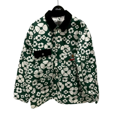 Marni x Carhartt WIP Work Jacket Chore Coat coveralls Sunflower