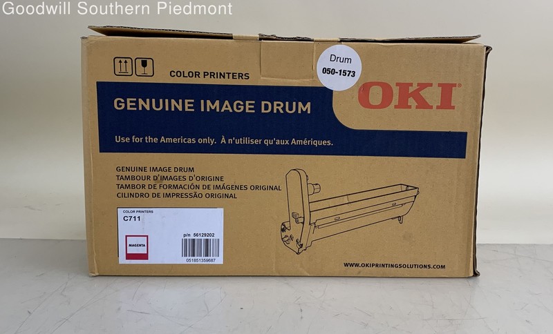 Genuine OEM OKI 56129202 Image Drum 050-1573 - Magenta - Open Box