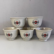 Martini Appetiser Retro Serving Bowls Dishes For Condiments, Olives Nuts Bar Pub