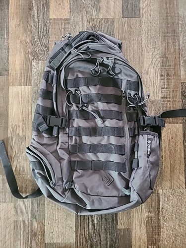 Outdoor Products Tactical Backpack Gray Camping Fishing 17L with Molle Straps