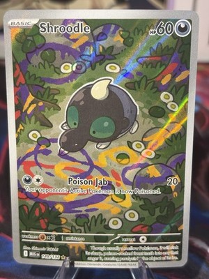 Pokemon 2025 Mega Evolution Shroodle 149/132 Illustration Rare Near Mint