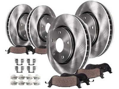 For 2013-2015 Mercedes GLK250 Brake Pad and Rotor Kit Detroit Axle 36978NVPH
