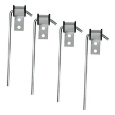 Universal Exhaust Hanger Rod, Heavy Duty Exhaust Muffler Hanger Rod, 4 Pack