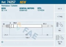 Bougies de préchauffage Opel INSIGNIA