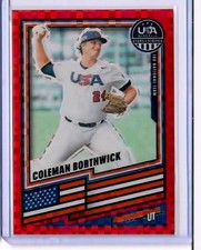 COLEMAN BORTHWICK 2026 stars stripes red power /149 #94