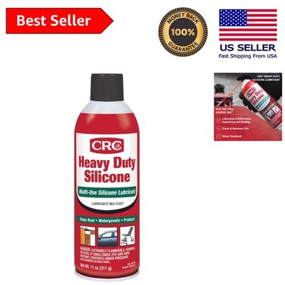 Multi-Surface Heavy-Duty Silicone Lubricant, 11 Oz - Water-Resistant & Durable