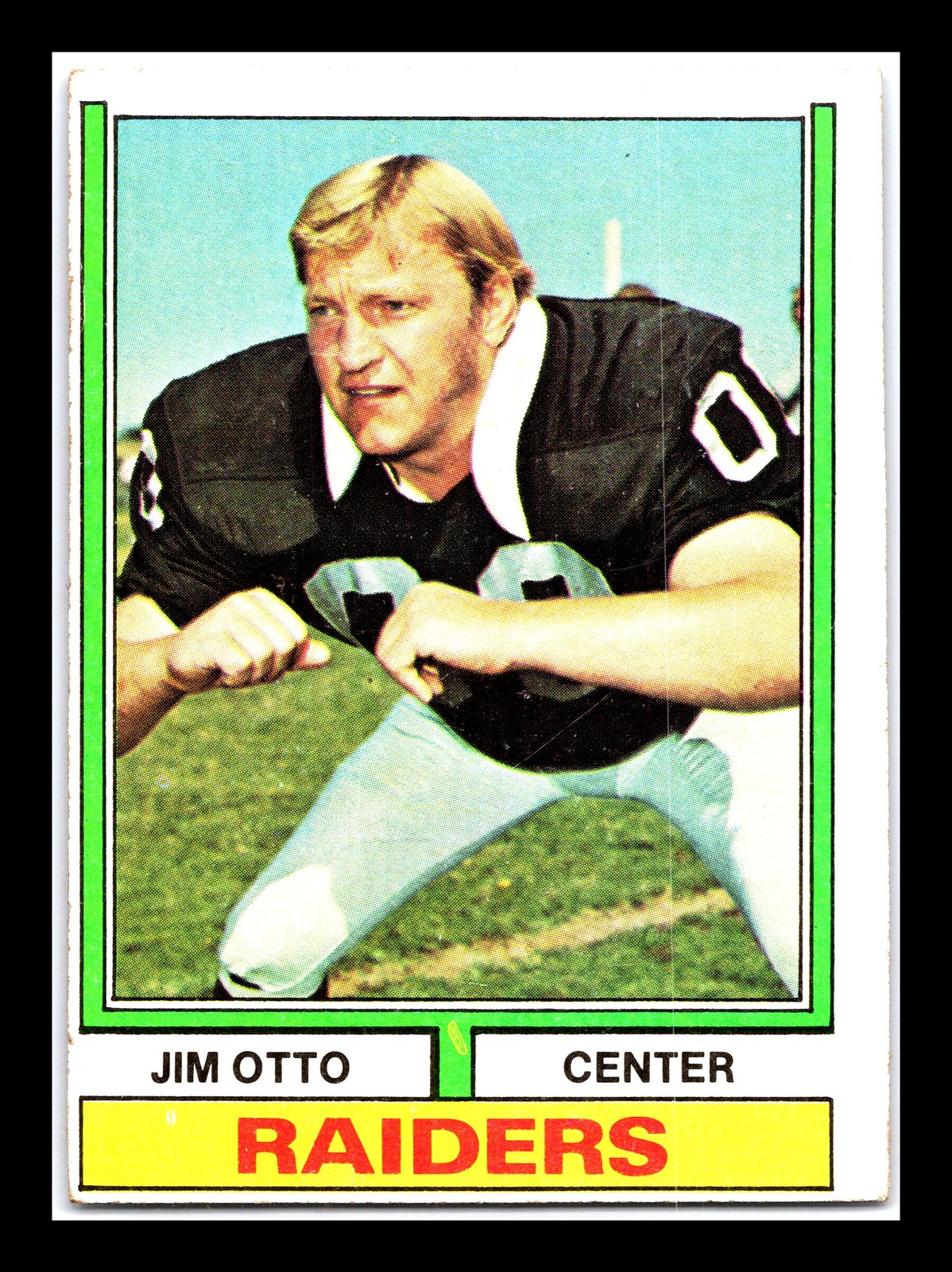 1974 Topps #409 Jim Otto