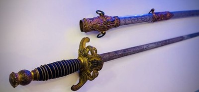 Knights Of Pythias Antique Ceremonial Sword (Est. Early 1900 s)