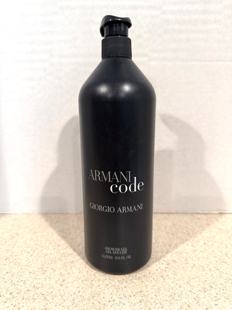 Armani code Giorgio Armani shower gel full size seasonal liter