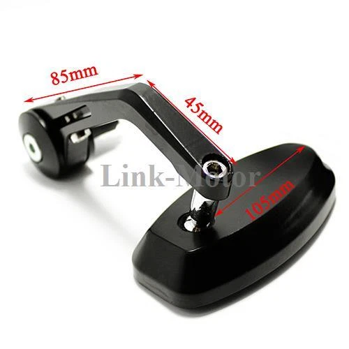 Espejos retrovisores antideslumbrantes para Triumph Street Triple 675 765 R RS 7/8" Foto 3 de 4