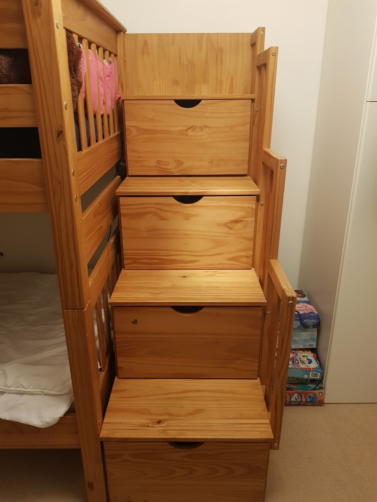 solid wood bunk beds eBay