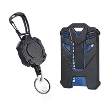 XAMEHA ID Badge Holder with Heavy Duty Retractable Clip and Clear Card Window...