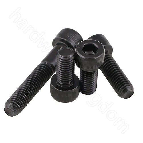 M10 Socket Cap Screws Grade 12.9 Allen Bolts Hex Drive Screw Black High Tensile - Picture 4 of 23