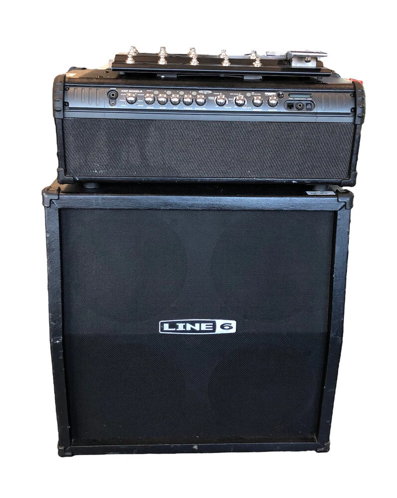 Line 6 Spider III 150 Watt Stereo Amp Head with Line6 FBV Shortboard MKII Effect