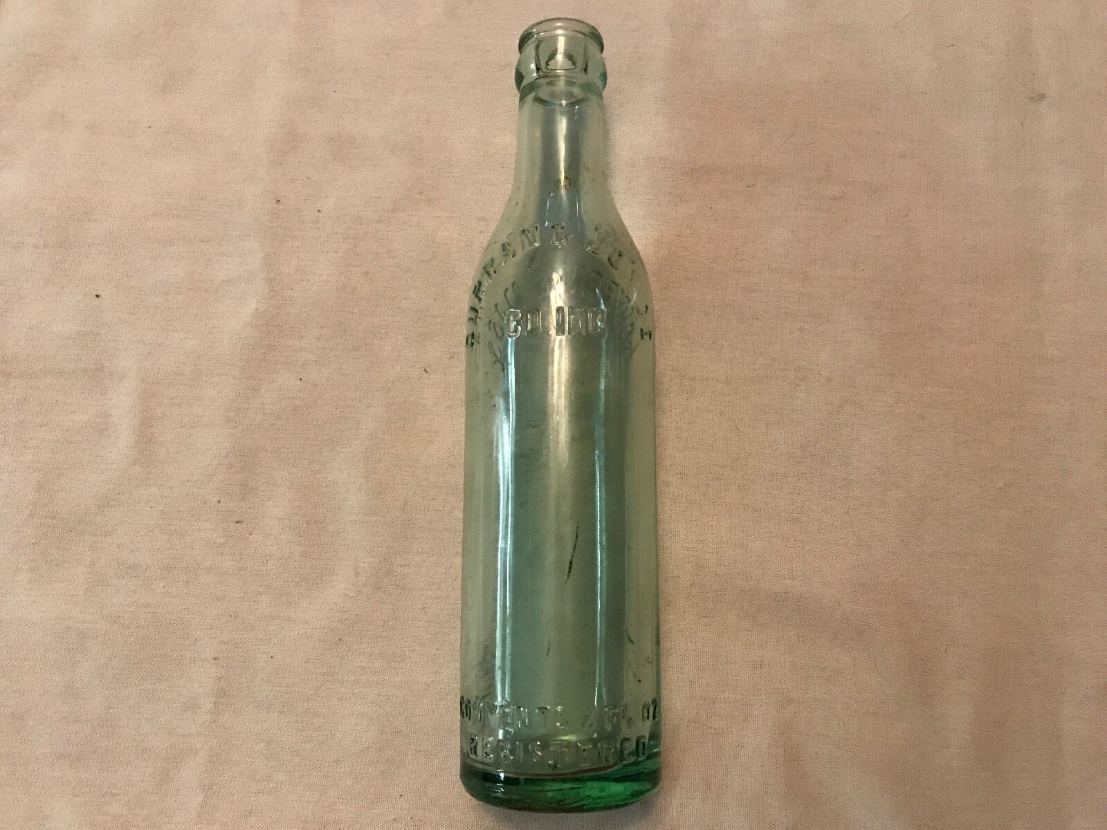 Curran & Joyce Co. Inc. 8 oz. Vintage Bottle, Lawrence, Massachusetts eBay