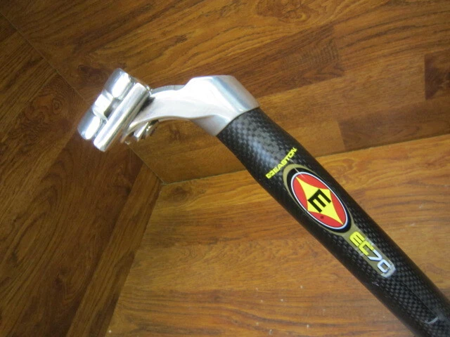 JUEGO TIJA DE SILLÍN/PILAR TRASERO FIBRA CARBONO EASTON EC70 31,6 X 420 DE COLECCIÓN Foto 3 de 4