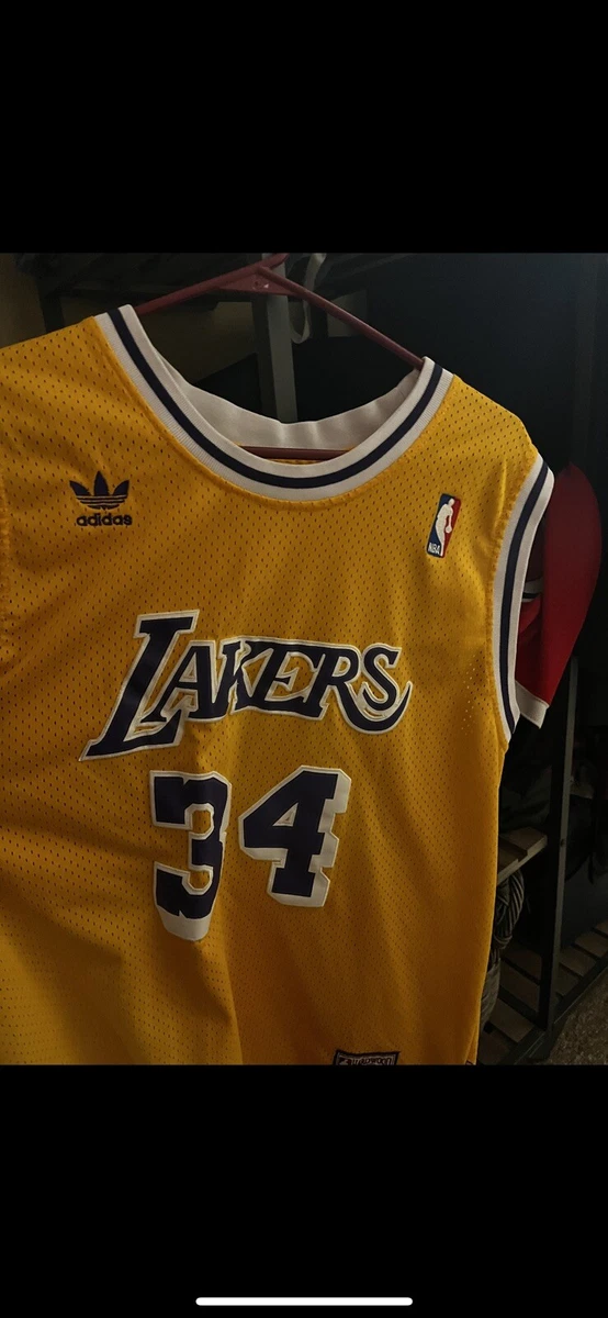 adidas Shaquille O'Neal Los Angeles Lakers NBA Fan Apparel