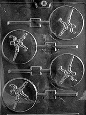 FENCING SWORD LOLLY Sucker Chocolate Candy Mold ~ BUY 2 GET 1 FREE!