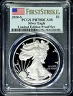 2020 S American Silver Eagle PCGS PR70DCAM First Strike LTD EDITION Flag Label