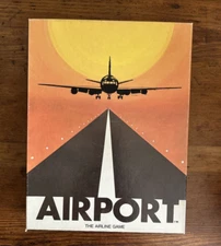 Vintage Airport the Airline Game by Dynamic Designs Board Game, Complete 1972
