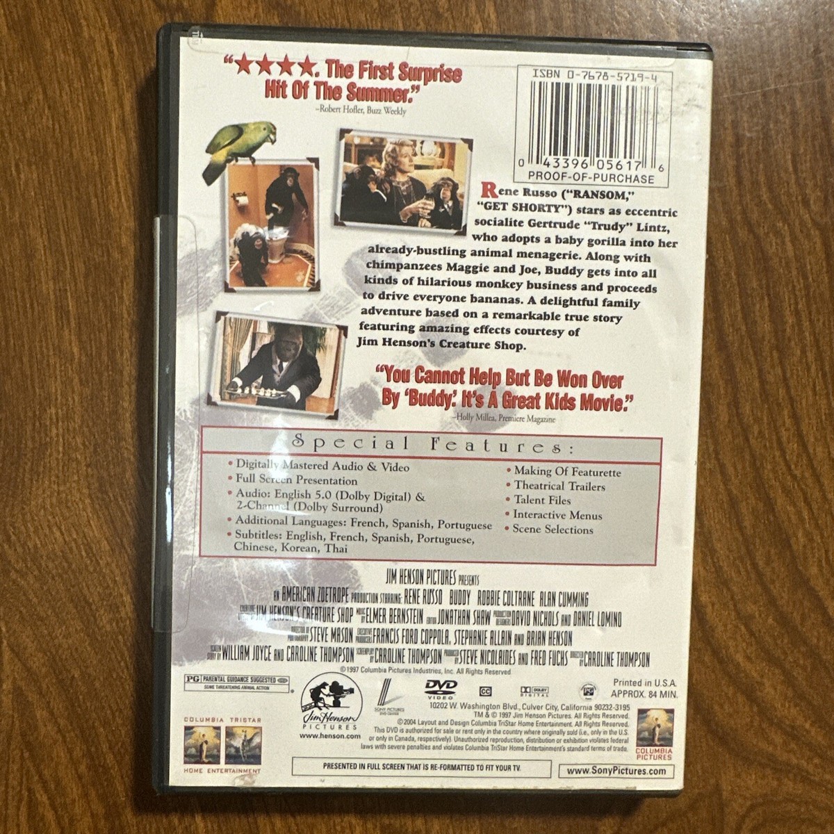 (未使用･未開封品)Cinema Board Buddy [DVD] Amazon.com: Buddy [DVD] : Movies & TV