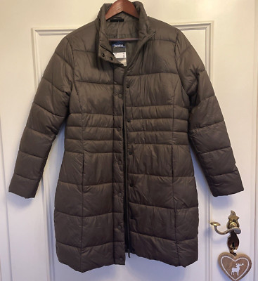 JANINA 💕 Damen Stepp-Winter-Mantel 40 Khaki Grün Neu Leicht