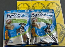 2 pack Purina DentaLife Small Dogs Dental Chews Daily Oral Care Treat 24 CHEWS