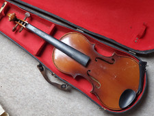 nicely flamed old 3/4 Violin  violon