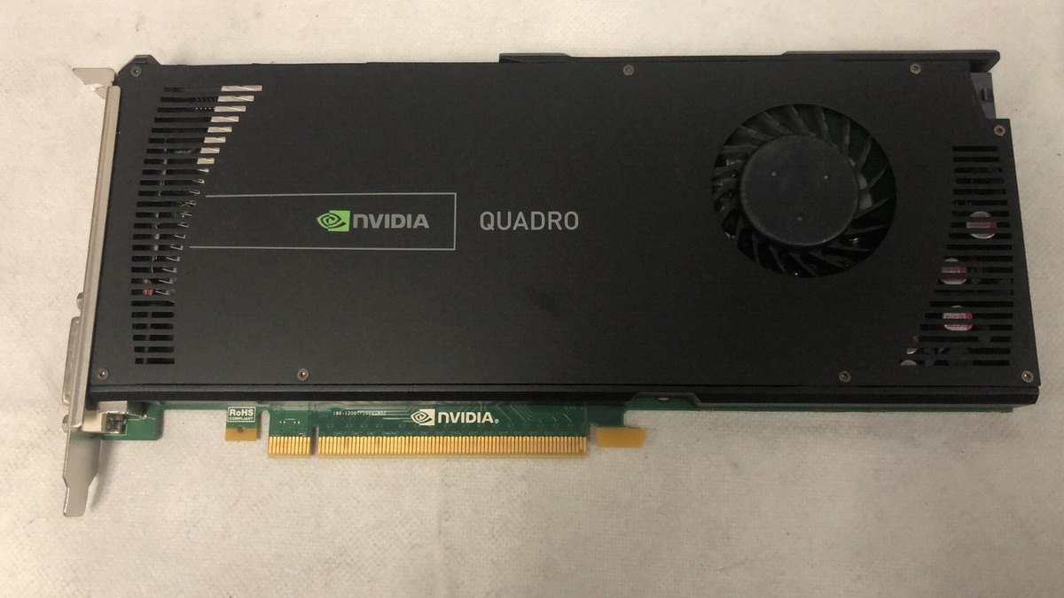 Dell NVIDIA Quadro 4000 2GB GDDR5 Graphics Card (0731Y3) for sale
