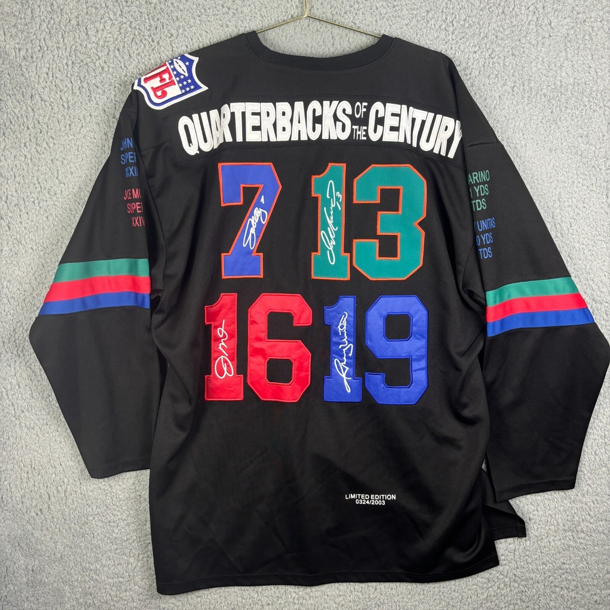 Mitchell and Ness Quarterbacks Of The Century Jersey Size 56