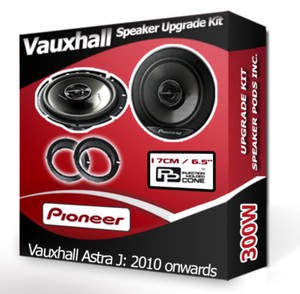 vauxhall astra j front door speakers