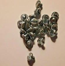 #4-40 x 3/16" MACHINE SCREWS, PAN HEAD SLOTTED, STEEL, ZINC, SELECT QTY