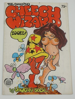 Collected Cheech Wizard #1 FN (3rd) print - vaughn bode - underground comic