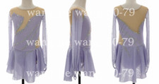 New Ice Figure Skating Dress Figure Skating Dress For Competition purple
