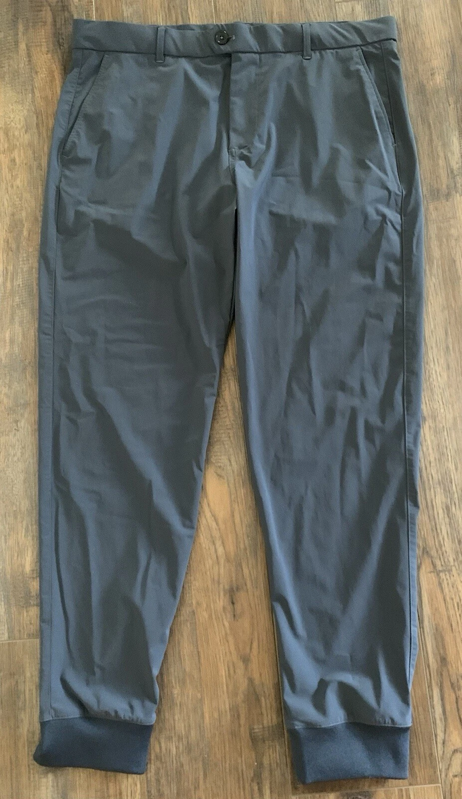 Greyson Montauk Jogger Pants Gray 30" Inseam Golf Performance Stretch Men's 36
