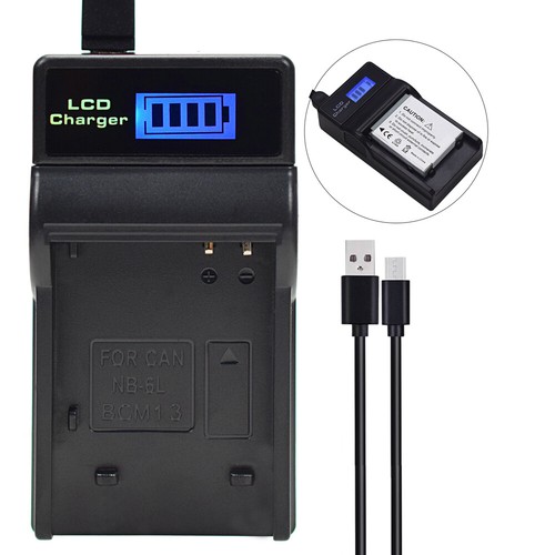 USB Battery Charger for Panasonic DMW-BCM13 DMC-FT5 DMC-FT6 TZ60 TZ61 TZ70 TZ71 - 第 5/6 張圖片