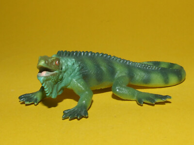 19) Schleich Schleichtier Wild Life Iguana grüner Leguan 14172 top
