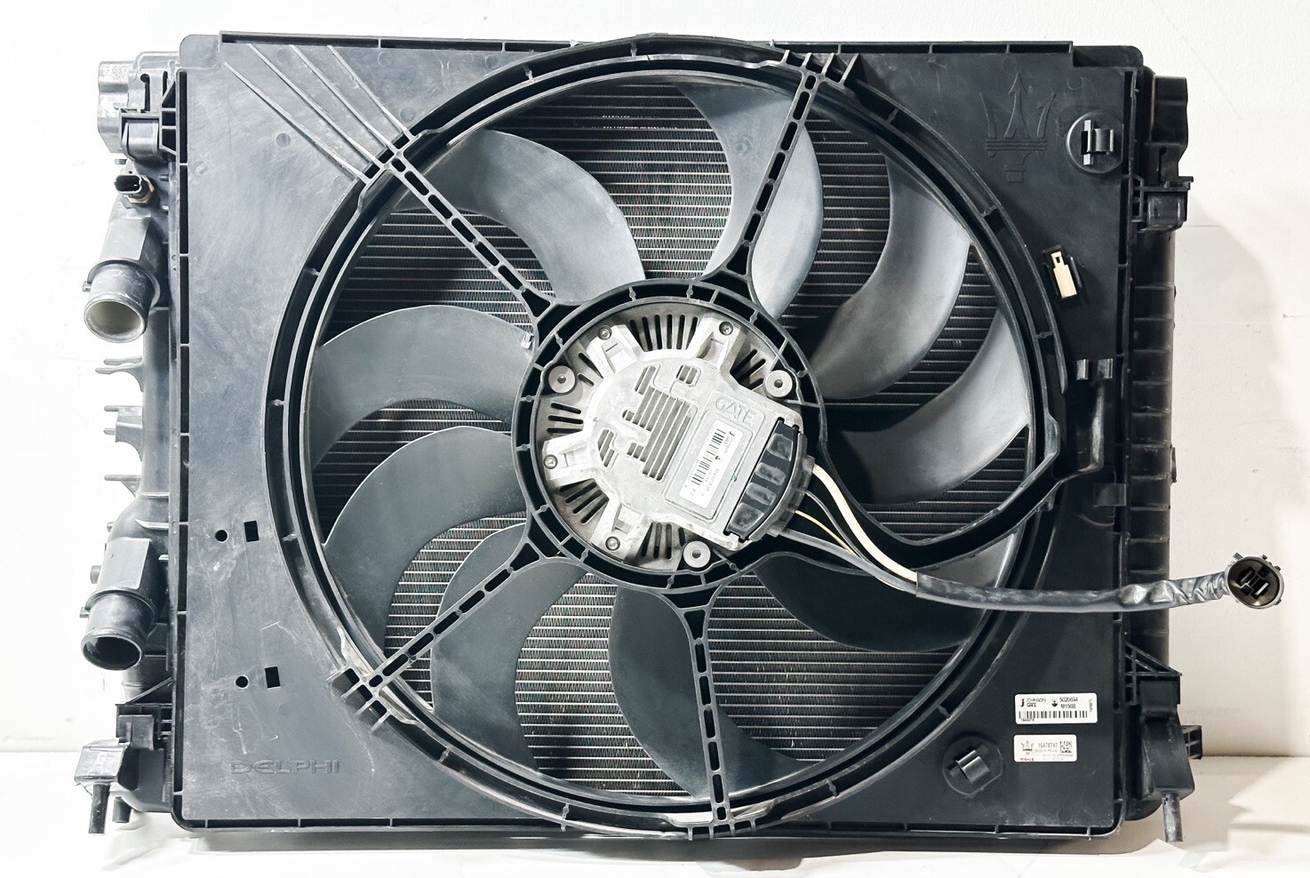 14-19 MASERATI GHIBLI QUATTROPORTE 3.0L COOLING SYSTEM FAN CONDENSER RADIATOR