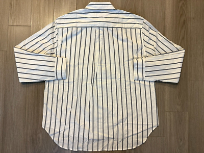 Dior Couture Embroidery Shirt white sz 40 M