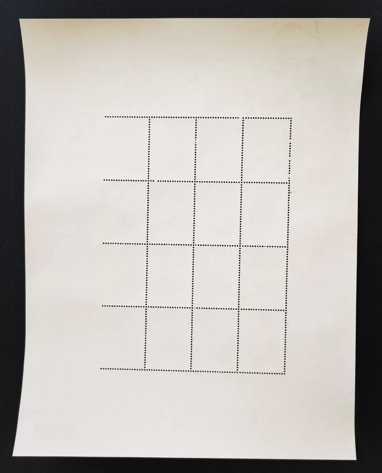 ** Malaysia 1999 Artist Supreme P Ramlee Perf Shifting Stamp Sheet ERROR - MNH - Image 4 of 4