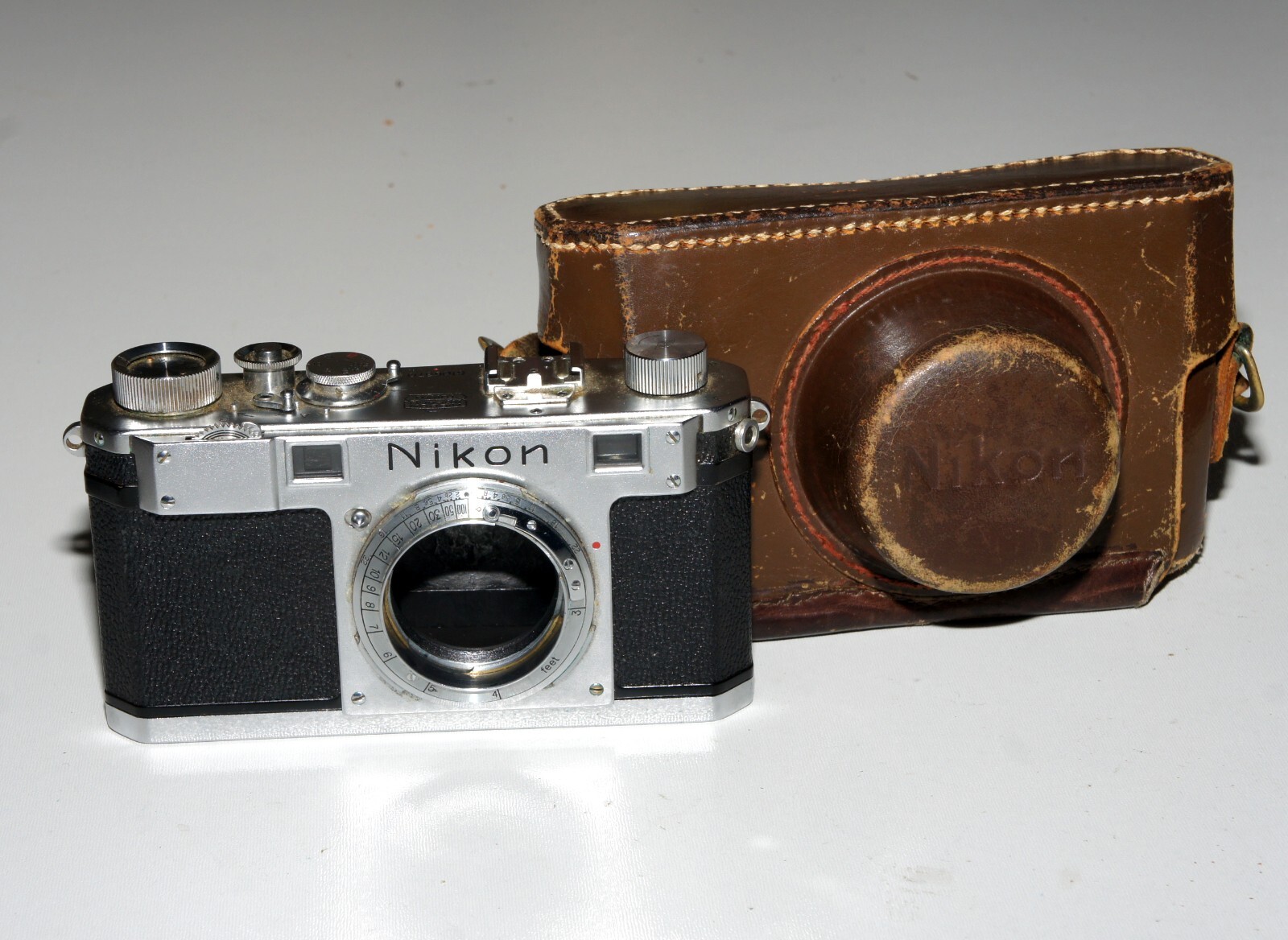 NICE Nippon Kogaku Nikon S 35mm Rangefinder Camera Body SN 6106370 eBay