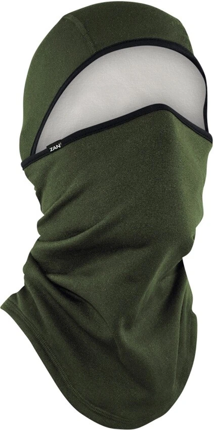 Zan Headgear Convertible Balaclava OD Green Mask Hood Neck Gaiter All Seasons