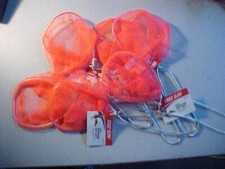 6 NEW ORANGE MINNOW bucket nets AQUARIUM WALL...