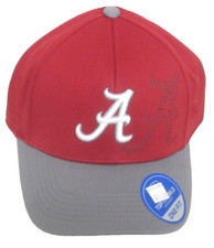Alabama Crimson Tide Multi-Color One-Fit Stretch Fitted Hat By Top of the World
