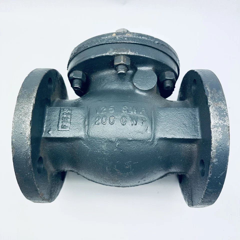 Nibco F-918-B Cast Iron Horizontal Swing Check Valve 2-1/2" Flanged - Image 4 of 4
