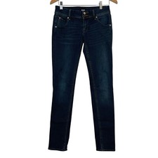 Hudson Collin Flap Womens 26 Jeans Skinny Dark Wash Low Rise Denim Flap Pocket
