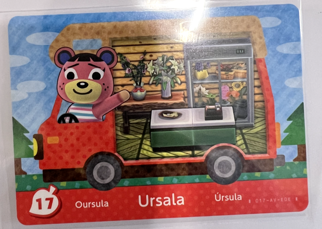 17 Ursala 17 Animal Crossing Welcome Amiibo New Leaf RV Series